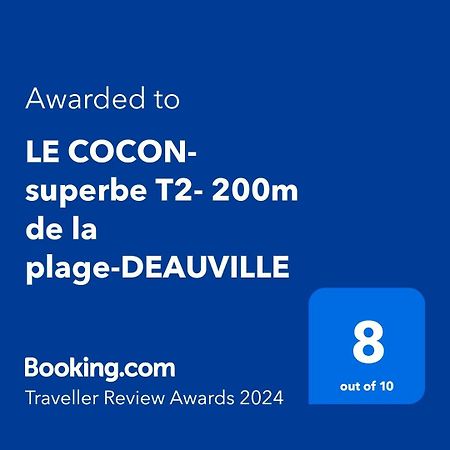 Le Cocon- Superbe T2- 200M De La Plage-Deauville Exterior foto
